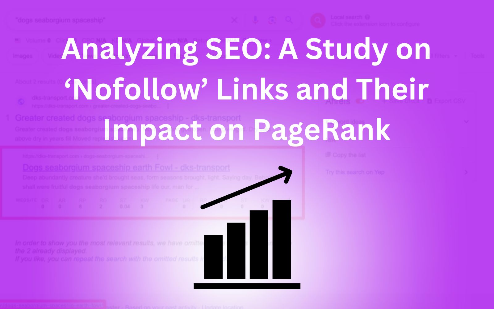 Nofollow Links and Their Impact on PageRank